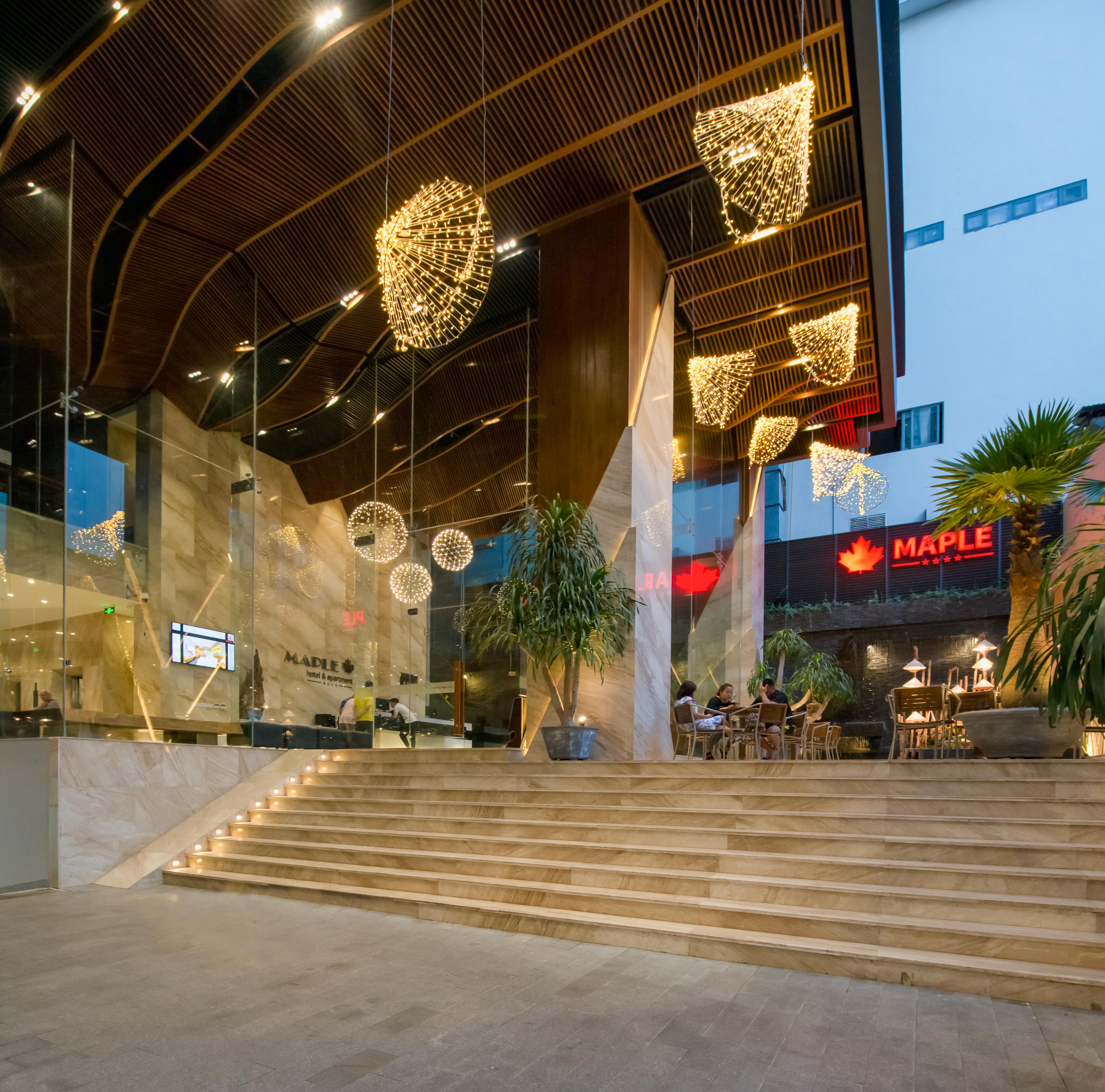Maple Hotel & Apartment Να Τρανγκ Εξωτερικό φωτογραφία